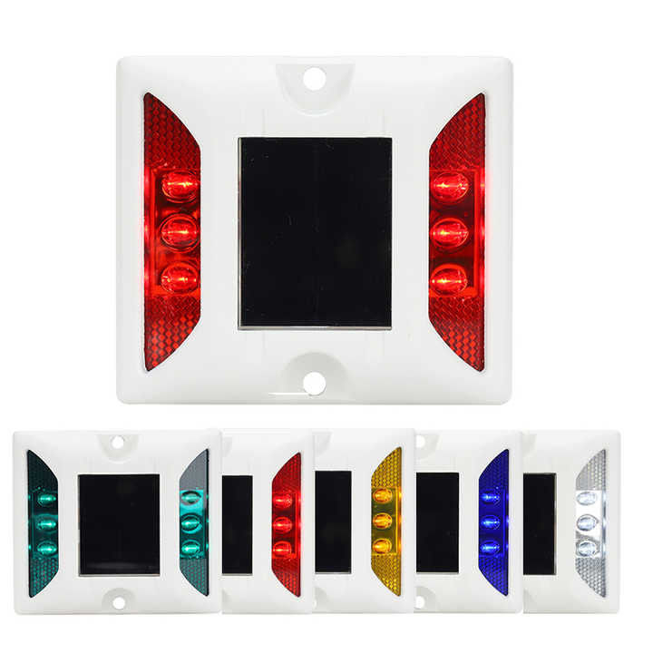 Epistar LED Chip Aluminium Solar LED Road Studs 2.5V dla rozwiązań bezpieczeństwa drogowego