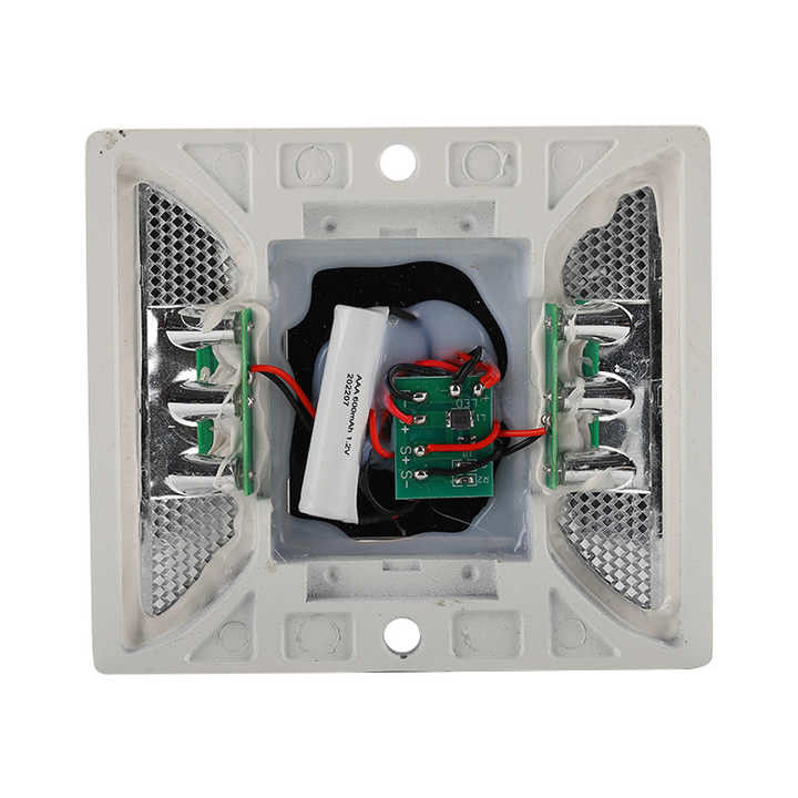 125 * 110 * 25mm Błękitne słoneczne LED sztuczki drogowe migające Cat's Eye Road Marker