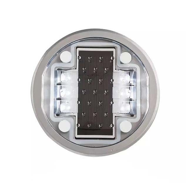 Błyskowe reflektory drogowe zasilane energią słoneczną IP68 z 5 kolorami LED