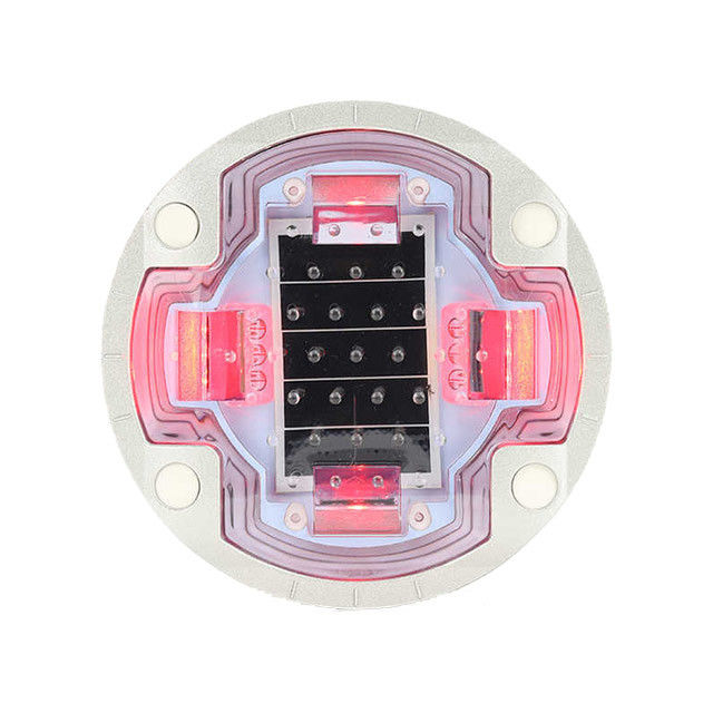 4 śruby wbudowane światła na chodniku, panel słoneczny 2,5 V 250 MA