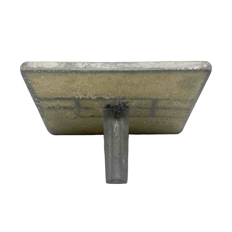 Aluminiowy odblaskowy znacznik drogowy wielkości 50 mm