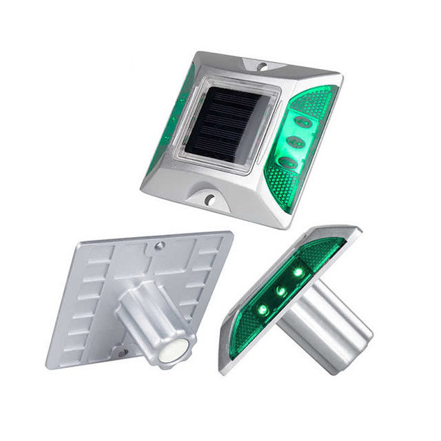 Beads Aluminium Solar LED Road Stud Reflektory Błyskotliwy Tryb dla drogi ruchu drogowego
