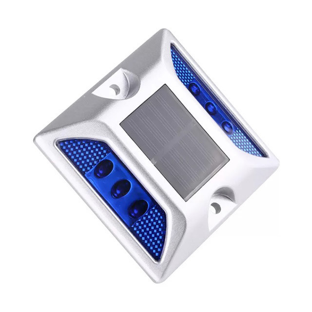 Wysoka widoczność odblaski drogowe zasilane energią słoneczną