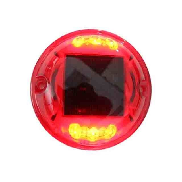 PC Plastikowe ostrzeżenie migające reflektor LED słoneczny LED sztylety drogowe światło oczu kota