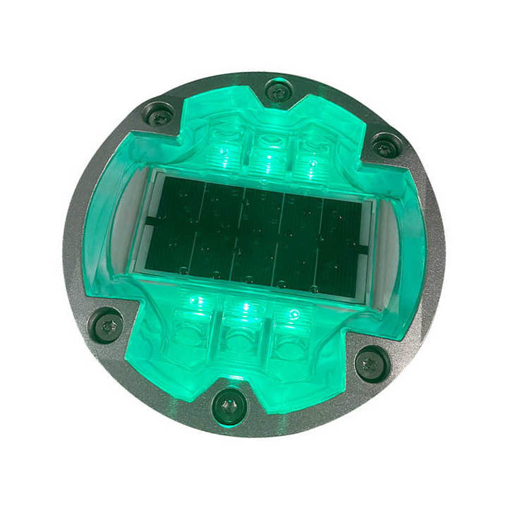 Ciężki IL300 LED słoneczne przyciski drogowe 10 mm średnica LED słoneczne kotkowe oko