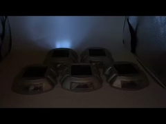 360 stopni słoneczne markery drogowe, koty wzrok markery chodnika, migające światła ogrodowe